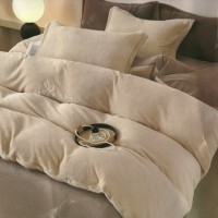 Велюровое постельное белье евро размер (32014)