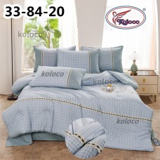 Комплект постельного белья с легким одеялом Евро размер (32168)
