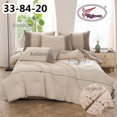 Комплект постельного белья с легким одеялом Евро размер (32169)