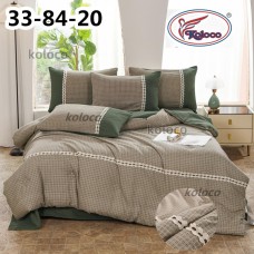 Комплект постельного белья с легким одеялом Евро размер (32170)