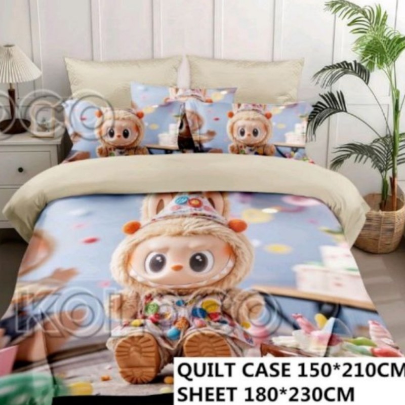 Постельное бельё детское полуторное Х/б 5D (32251)