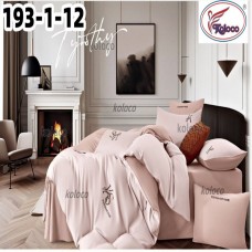 Комплект постельного белья Vip сатин евро размер (32374)