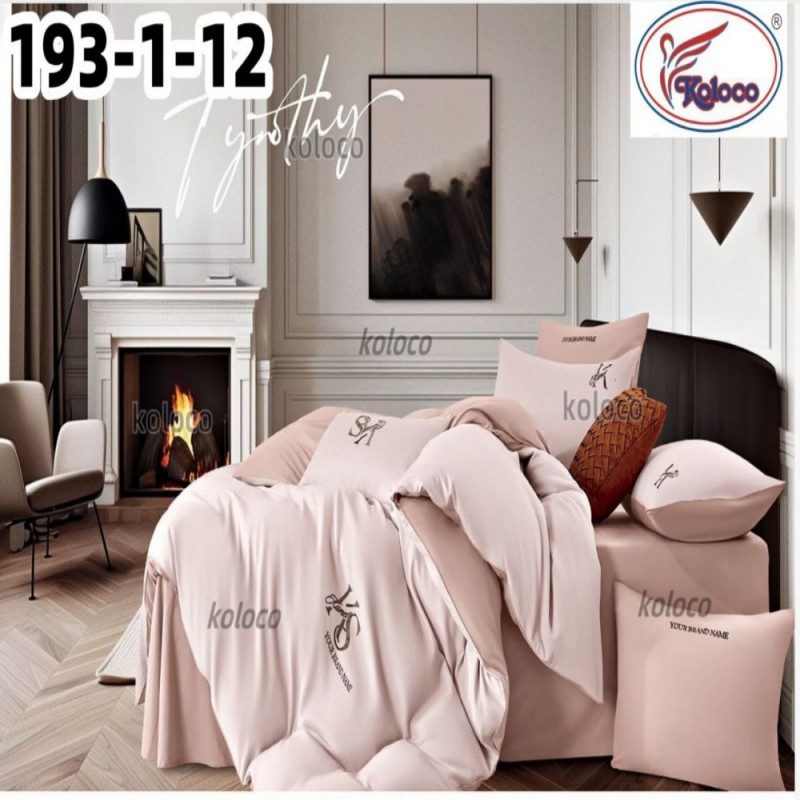 Комплект постельного белья Vip сатин евро размер (32374)