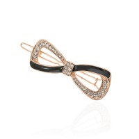 Заколка-защёлка со стразами 5см (13933)