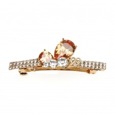 Заколка автоматическая для волос со стразами (1882)