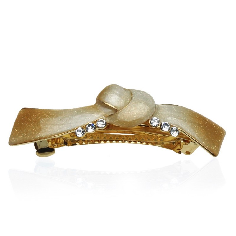 Заколка автоматическая для волос с эмальевым напылением (1964) вариант 04