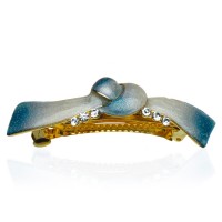 Заколка автоматическая для волос с эмальевым напылением (1964) вариант 05