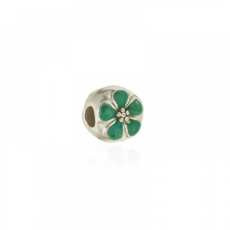 Элемент для браслета пандора 10шт серебристый (13368) вариант 06