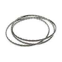 Браслет на руку металлический серебристый (8529)