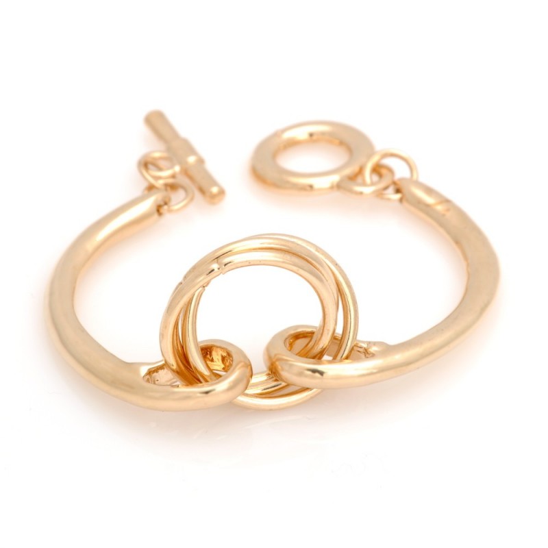 Браслет на руку металлический (9125) вариант 02