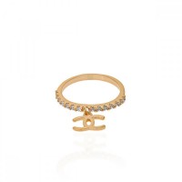 Кольцо со стразами (8365) вариант 02