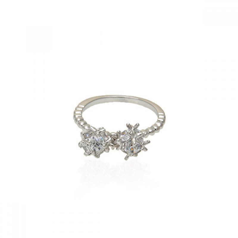 Кольцо со стразами, 17 размер (14879) вариант 01