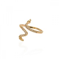 Кольцо со стразами, 15 размер (8367) вариант 02