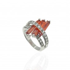 Кольцо со стразами, 17 размер (15003) вариант 01