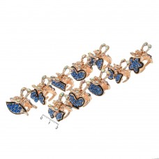 Набор заколок-крабов для волос 1.7см 10шт (13888) вариант 07