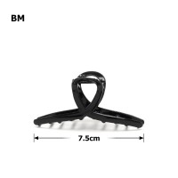 Заколка-краб для волос из металла 7.5см (23632) вариант 04