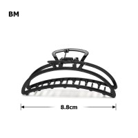 Заколка-краб для волос из металла 8.8см (23634) вариант 04