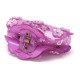 Заколка-краб для волос из французского пластика со стразами (8087) вариант 08