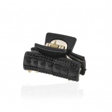 Заколка-краб для волос пластиковая со стразами (10087) вариант 03