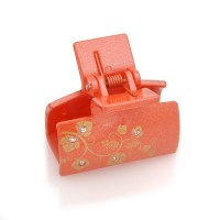 Заколка-краб для волос пластиковая 5.1см (11307) вариант 02