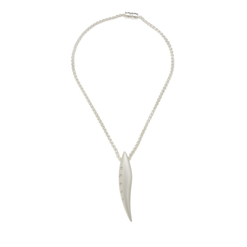 Подвеска на шею с кулоном графитовый (7560)