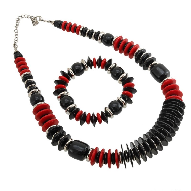 Набор из браслета и подвески на шею (7676) вариант 01