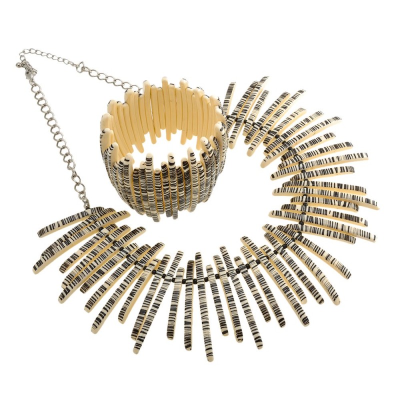 Набор из браслета и подвески на шею (7960) вариант 01