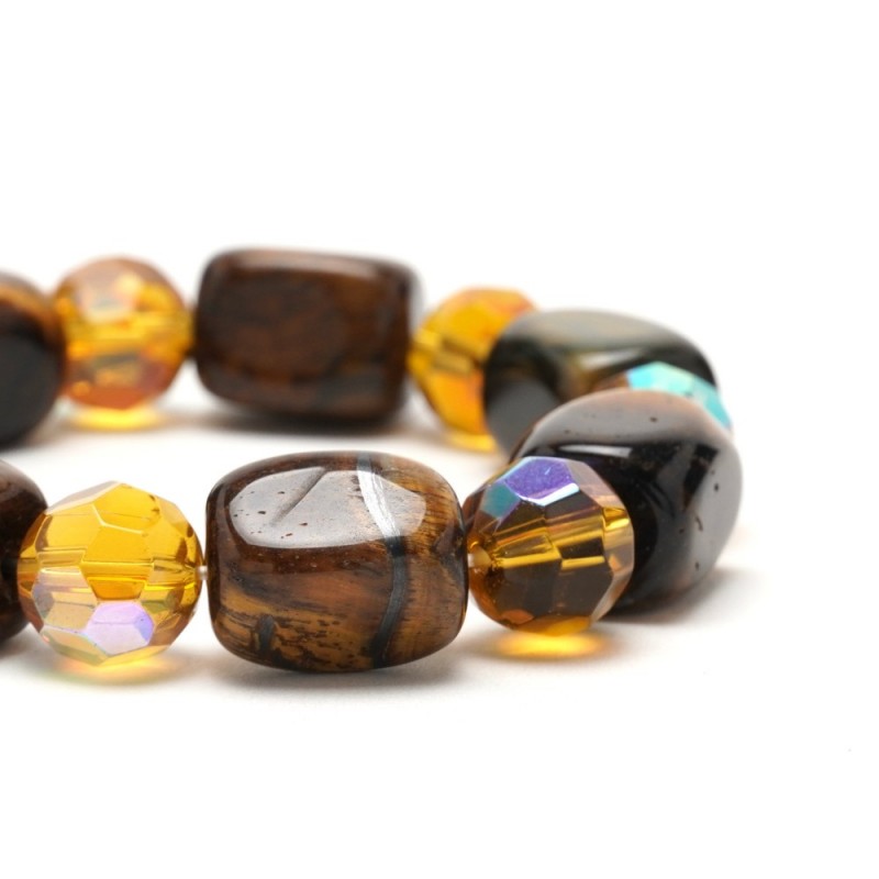 Браслет из натуральных камней (3117) вариант 03