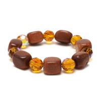 Браслет из натуральных камней (3117) вариант 04