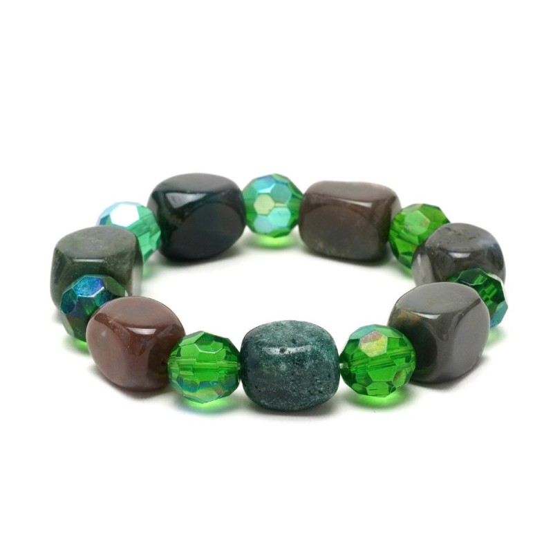 Браслет из натуральных камней (3117) вариант 09