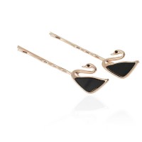 Пара заколок-невидимок со стразами 5.6см 2шт (13878) вариант 04