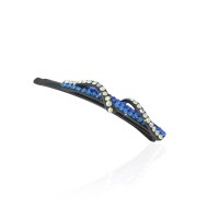 Заколка-невидимка металлическая со стразами 6.2см (3805) вариант 04