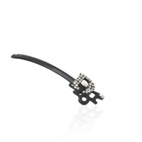 Заколка-невидимка со стразами 6.8см (3808) вариант 02