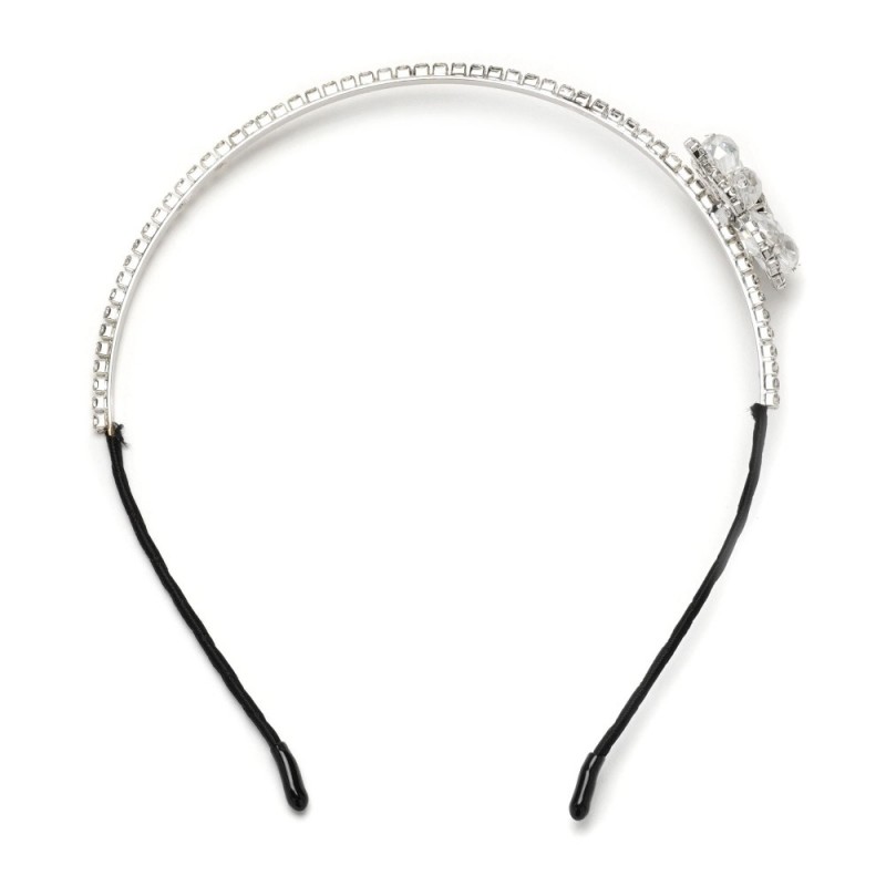 Обруч для волос с украшением из страз (10950)