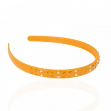 Обруч для волос пластиковый со стразами (2539.1) вариант 13