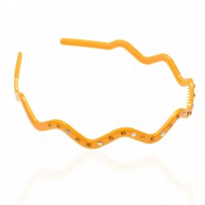 Обруч для волос пластиковый со стразами (2540.2) вариант 15