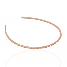 Обруч для волос пластиковый со стразами (2434.2) вариант 02