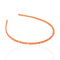 Обруч для волос пластиковый со стразами (2434.2) вариант 06