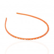 Обруч для волос пластиковый со стразами (2434.2) вариант 06