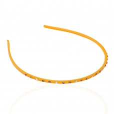 Обруч для волос пластиковый со стразами (2434.3) вариант 08