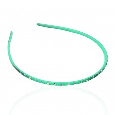 Обруч для волос пластиковый со стразами (2434.4) вариант 02