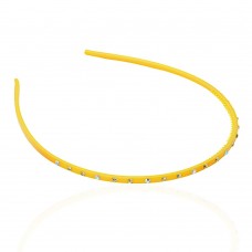 Обруч для волос пластиковый со стразами (2434.4) вариант 03