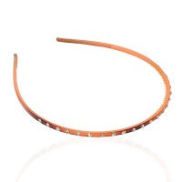 Обруч для волос пластиковый со стразами (2434.4) вариант 08