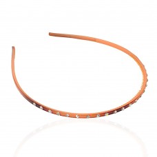 Обруч для волос пластиковый со стразами (2434.4) вариант 08