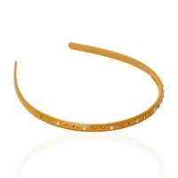 Обруч для волос пластиковый со стразами (2535.2) вариант 09