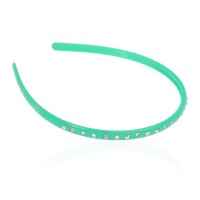 Обруч для волос пластиковый со стразами (2535.1) вариант 10