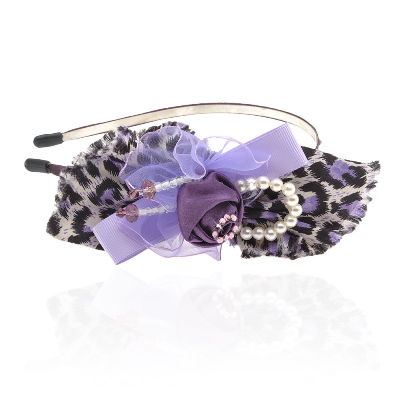 Обруч для волос с украшением (3524) вариант 04