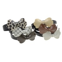 Обруч для волос пластиковый с бантом (3530) вариант упаковка 12шт