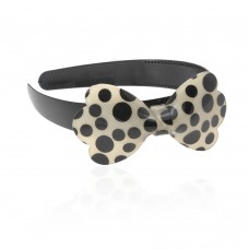 Обруч для волос пластиковый с бантом (3530) вариант 03