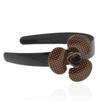 Обруч для волос пластиковый с бантом (3543) вариант 05